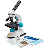 SWIFT SW50 Microscopio para niños- 40X-400X， Microscopios monoculares con kit de accesorios